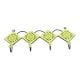 Yellow Sunflower Ceramic Tiles Hooks
